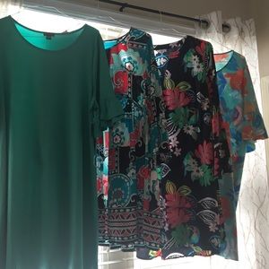 Crown and Ivy dress lot with 1 being NWT. Size 1x